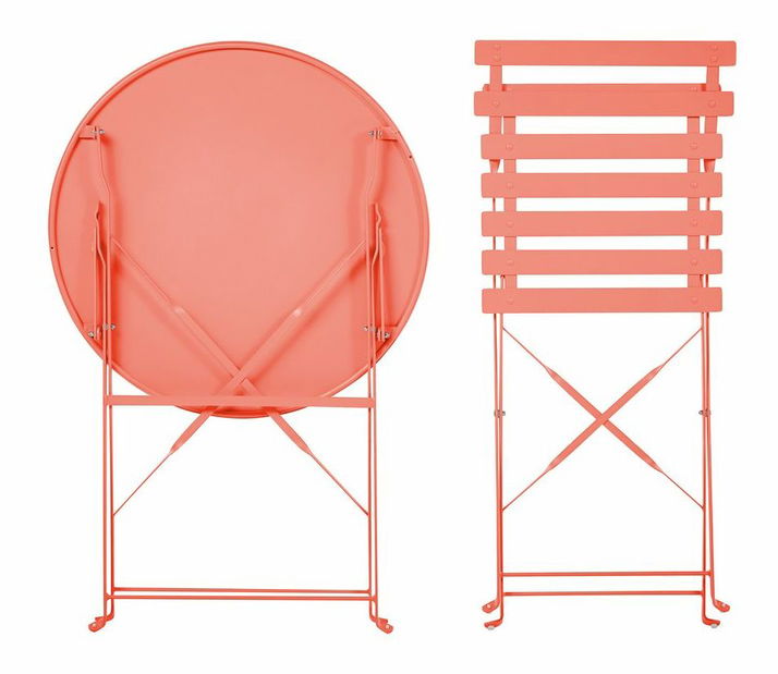 Set mobilier pentru balcon Frey (roșu)