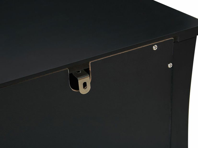 Komód WINSTY (fekete)