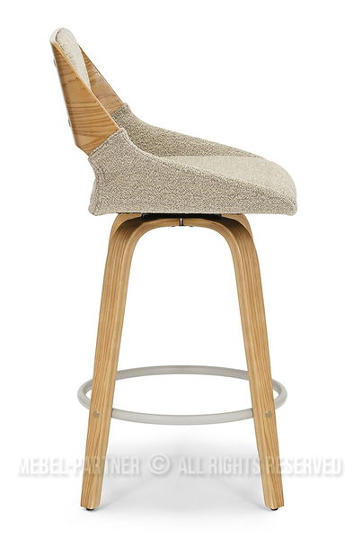 Scaun bar CH61 (bej + gri)