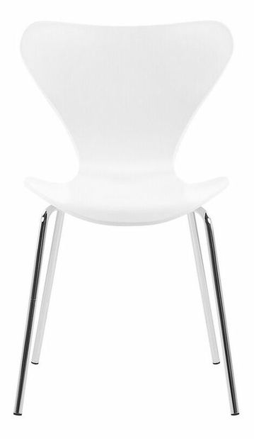 Set 2 ks jedálenských stoličiek Baylor (biela)