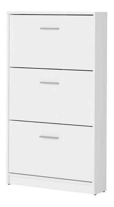 Cipőtároló (cipősszekrény) Nepo Plus 30 (fehér) 