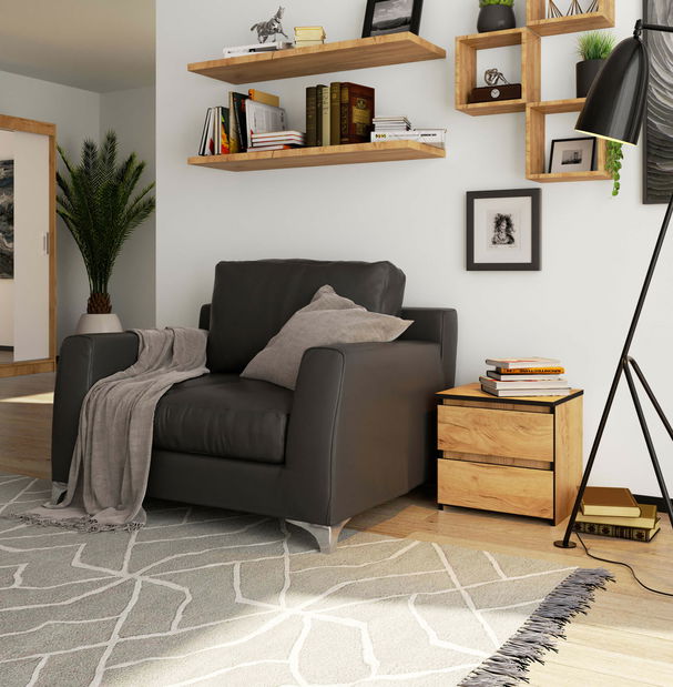 Nočný stolík Cleania CL2 (dub craft)