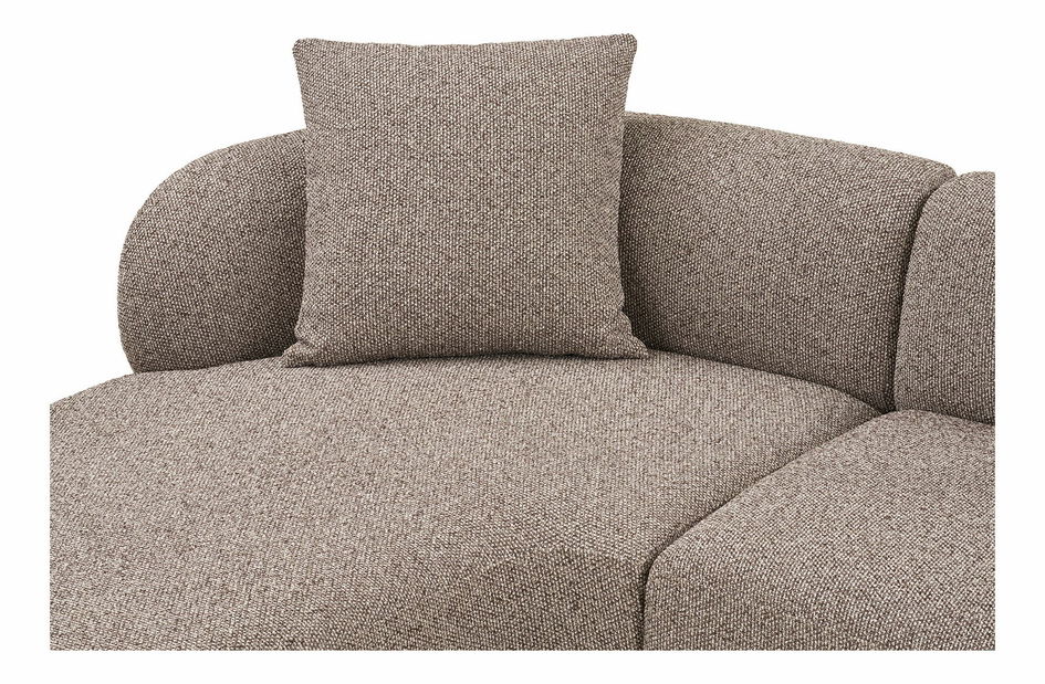 Rohová sedacia súprava (L) Kaveria (hnedá)