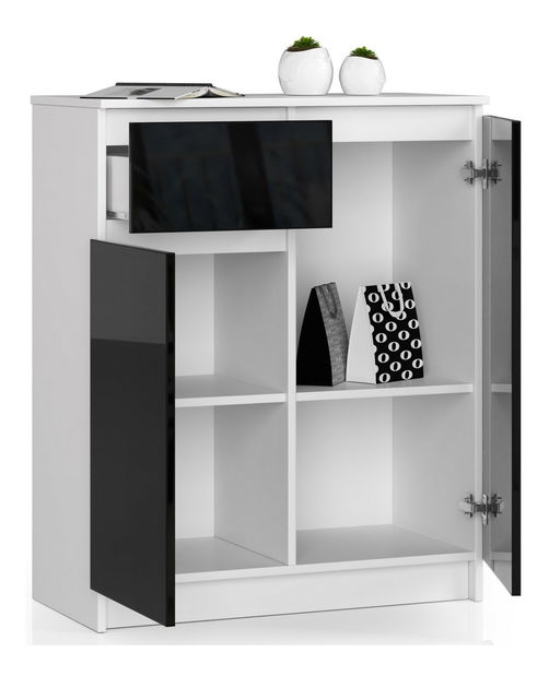 Comodă Kaveri (Negru lucios)