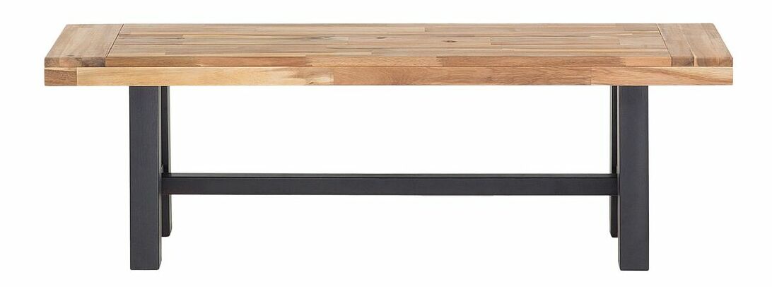 Záhradná jedálenská sada Scalia (čierna)