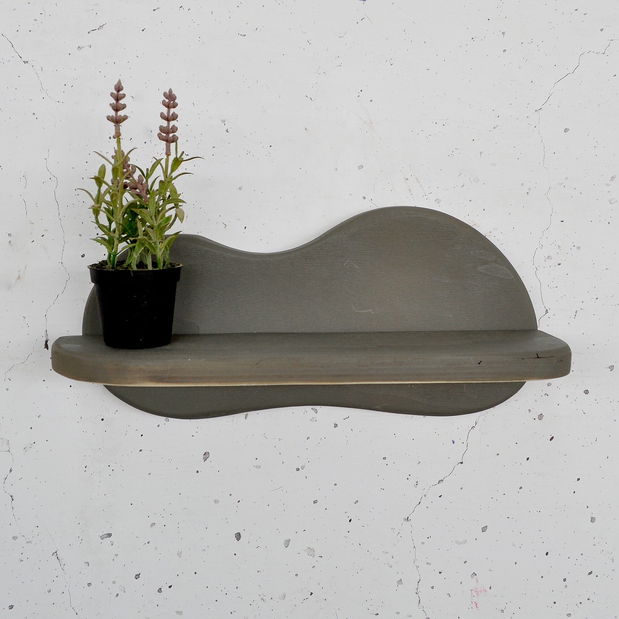 Fali polc Mehehe (szürke)