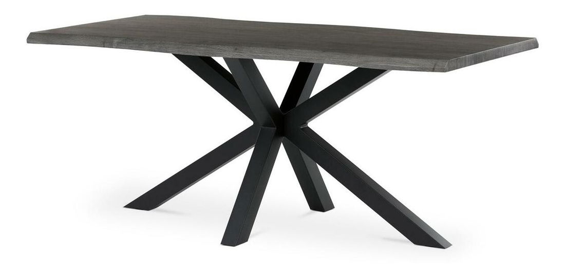 Masă sufragerie Heredado (stejar gri) (pentru 8 persoane)