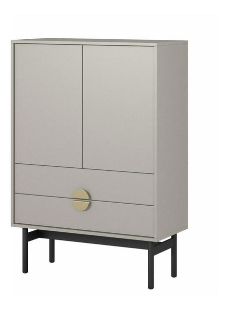 Comodă Stellia S4 (gri bej)