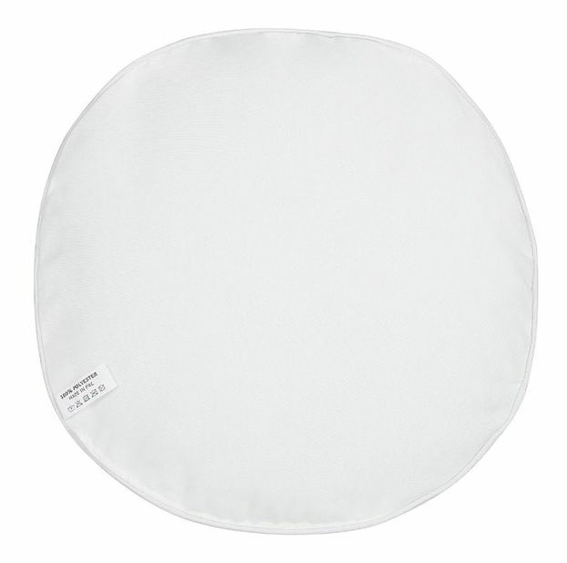 Sada 2 ozdobných vankúšov ⌀ 40 cm Cerina (modrá)