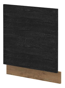 Vrata za ugradbenu perilicu posuđa Virion ZM 570 x 596 (hrast lancelot + tamno drvo)