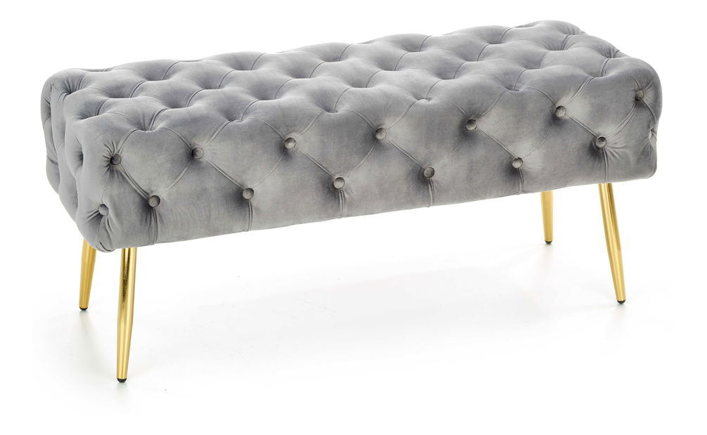 Bancă Alesha (gri + Auriu)