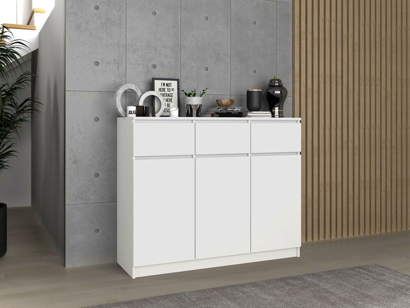 Komoda Musecalo 9 (biela)