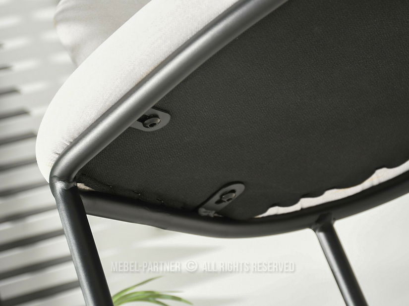 Barska stolica Kurkum (siva + crna)