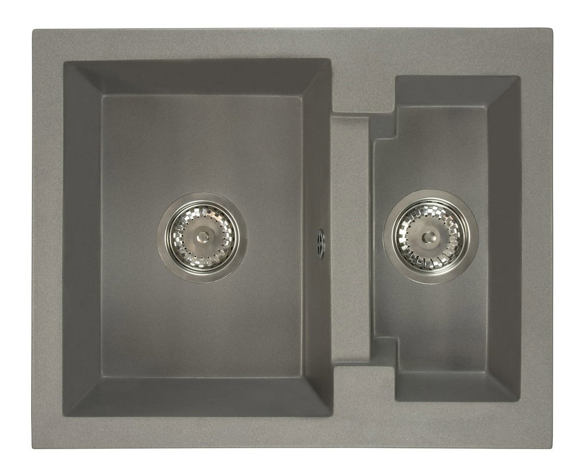 Kuchynský drez Yagma (sivá) (bez otvoru pre batériu) (L)