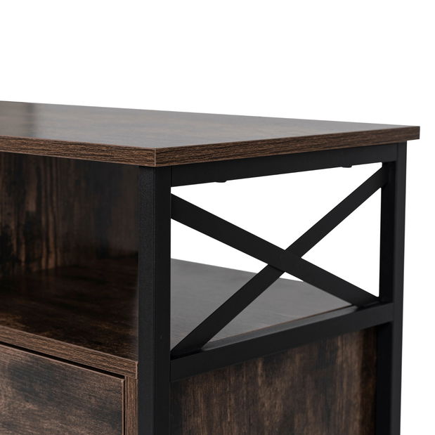 TV skrinka Zurdo (dub rustikal) 