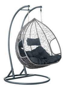 Viseći dvosjed Deber (siva) 