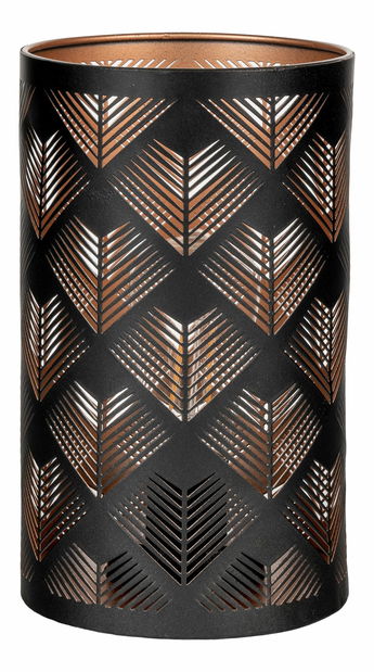 LED svietnik 60 ks Nastelia (čierna + medená)