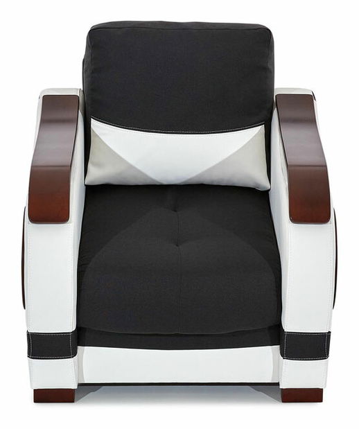 Fotoliu Pat Typ 04 (negru + alb)