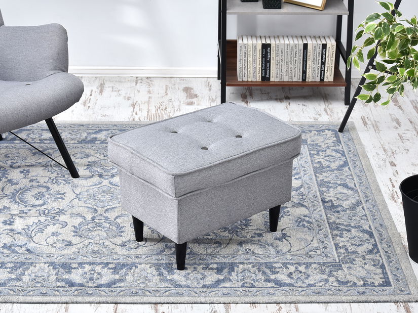 Taburetka Muriera (modrá + buk)