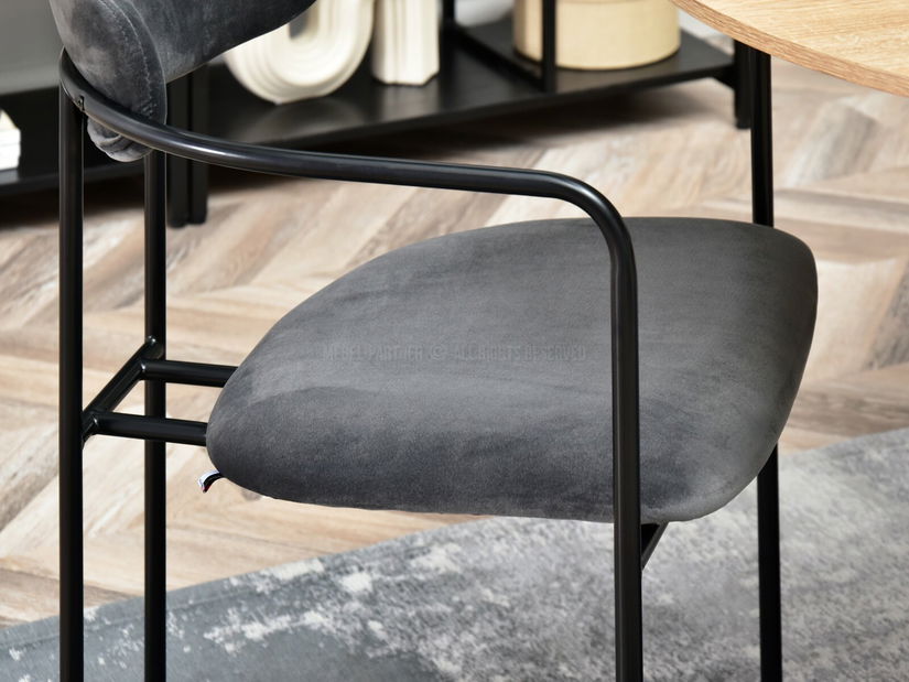 Szék Magnus (grafit + fekete)