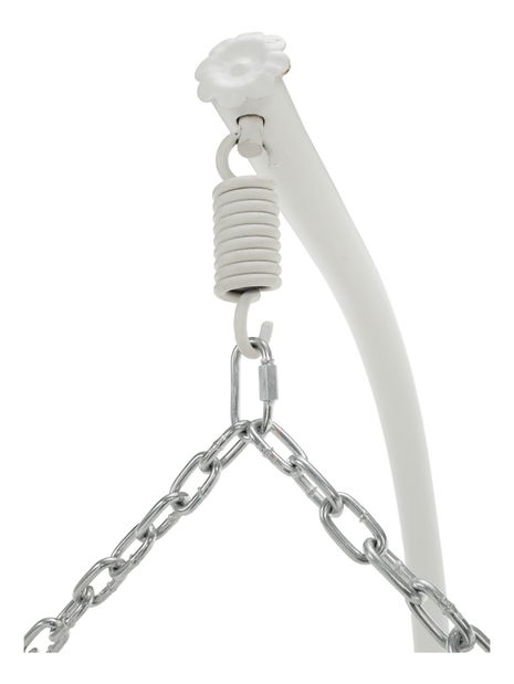 Suspendat 2Fotoliu Dali (alb+motivflori) *resigilate