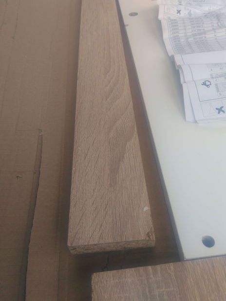 Konyhaszekrény Domini NEW (fehér + Sonoma tölgy) *bazár