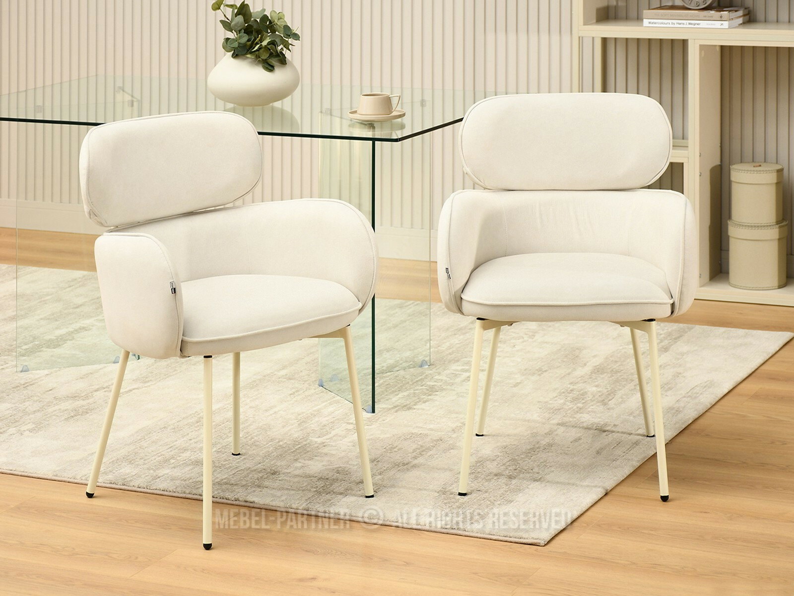 Étkezőszék Aguado (krém)