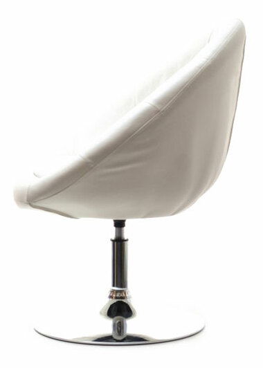 Fotoliu Lush 3 (alb + auriu)