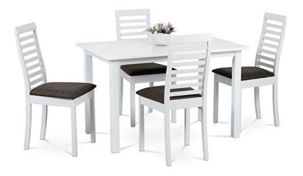 Set mobilier sufragerie Churton-4000 WT (alb + maro) (pentru 4 persoane)