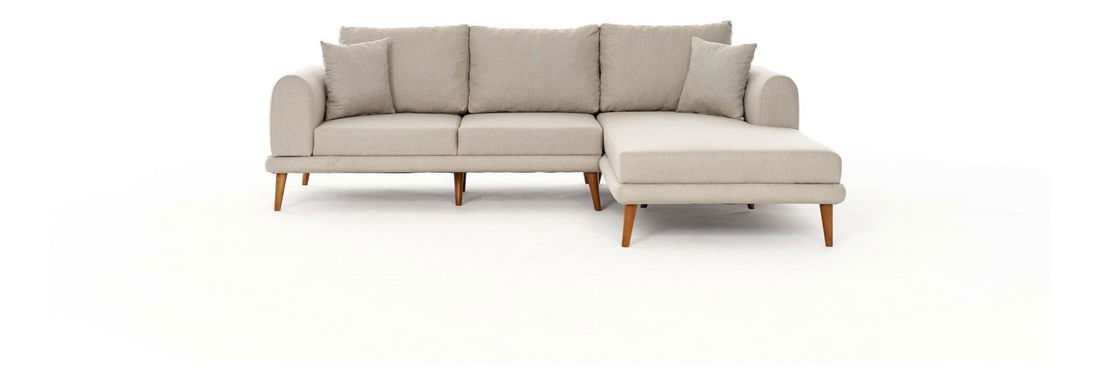 Sarokkanapé Sorenella (J) (krém)