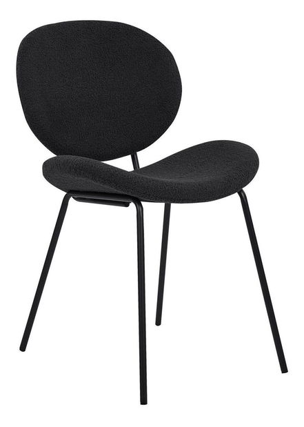 Set 2 ks jedálenských stoličiek Luaza (čierna)