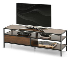 TV stolík/skrinka Subsidios (čierna)