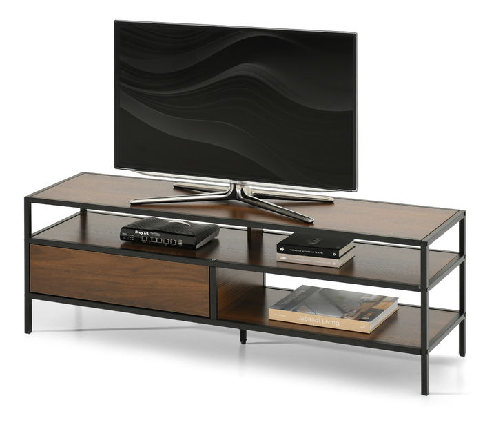 TV stolík/skrinka Subsidios (čierna)