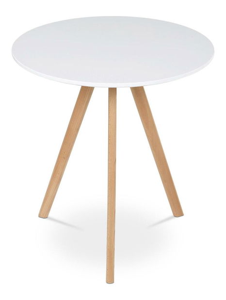 Masă sufragerie Definidos (alb) (pentru 2 persoane)