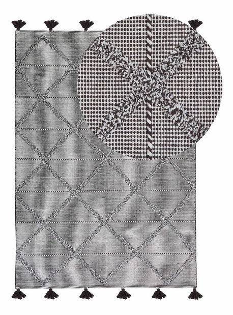 Covor 140 x 200 cm Tuz (maro)