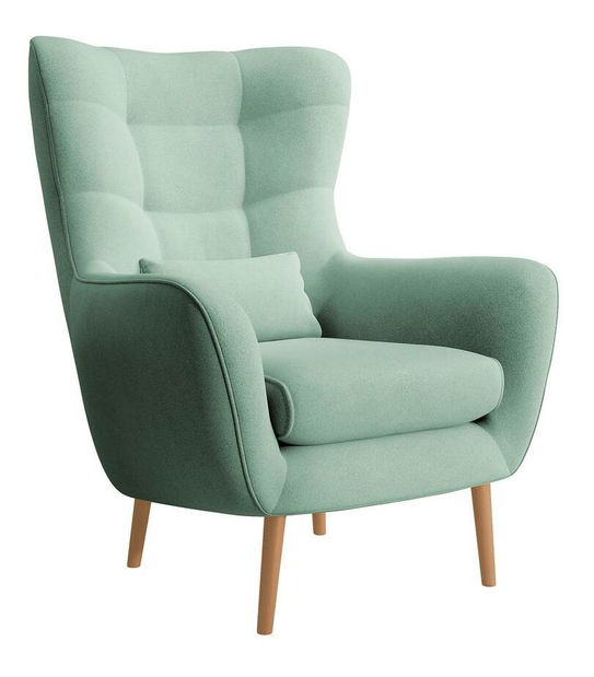 Fotel Veneza 1 (zöld + bükk)