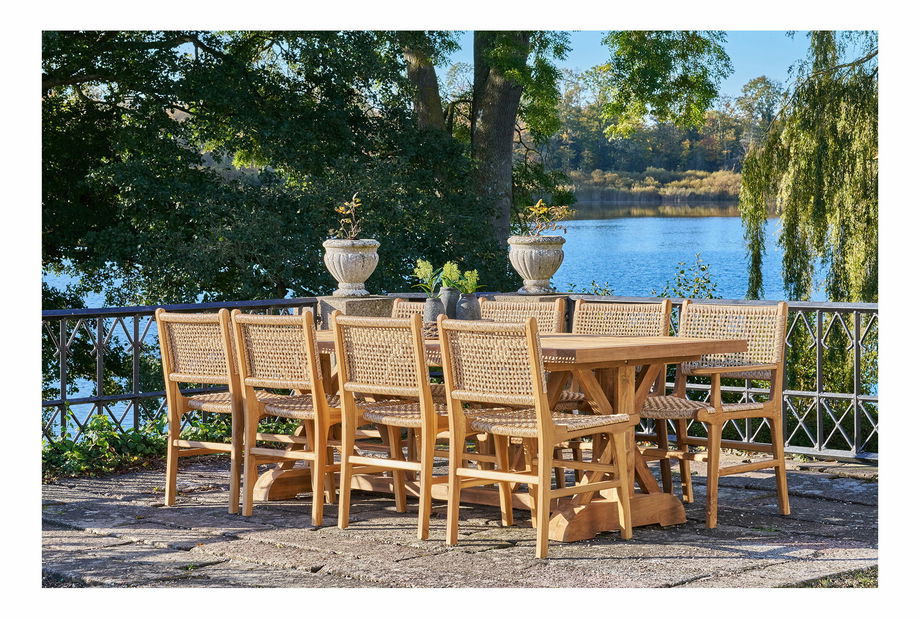 Záhradný stôl Vneveria (prírodná)