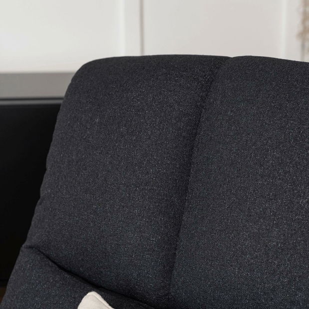 Podesiva fotelja Repraducida (crna) 