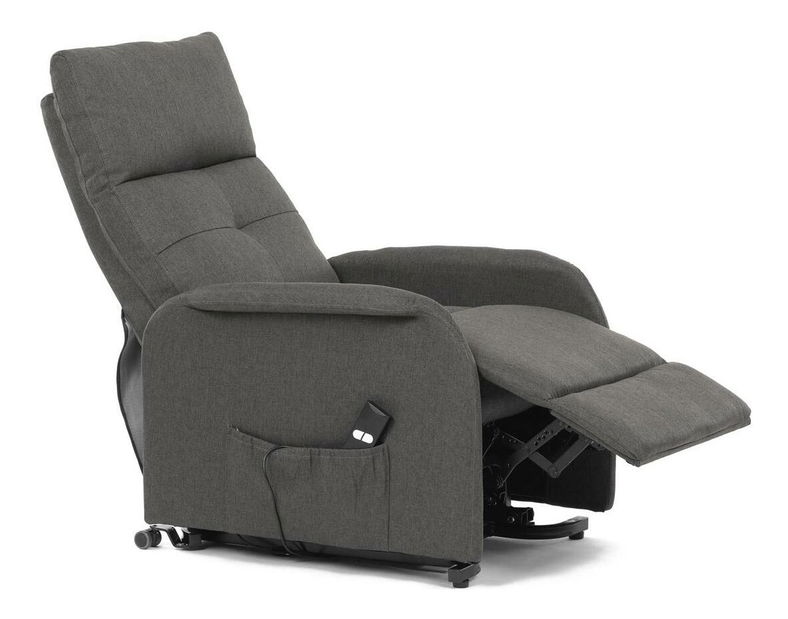 Polohovacie kreslo Truculenta (sivá)