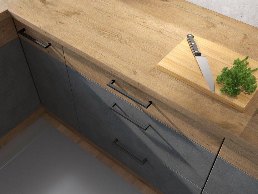 Kuhinja Virion 260 cm (hrast lancelot + matera)