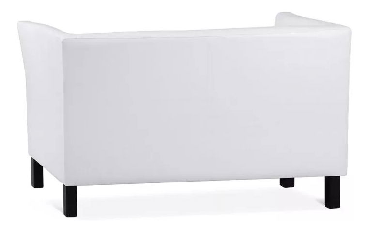 Pohovka dvojsedačka Elidin (biela)