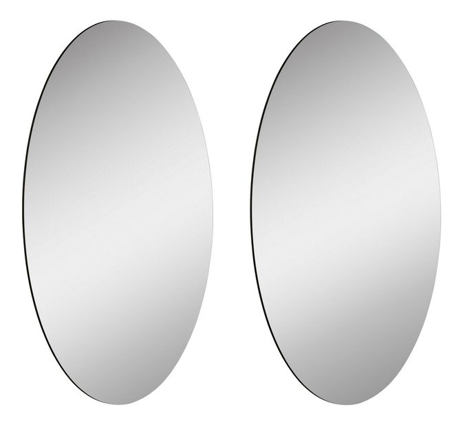 Set 2ks. zrkadiel Lesese 1 (strieborná) 