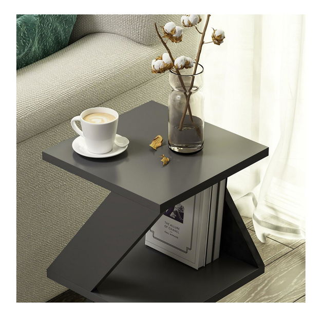 Pomoćni stolić Laloku (antracit)