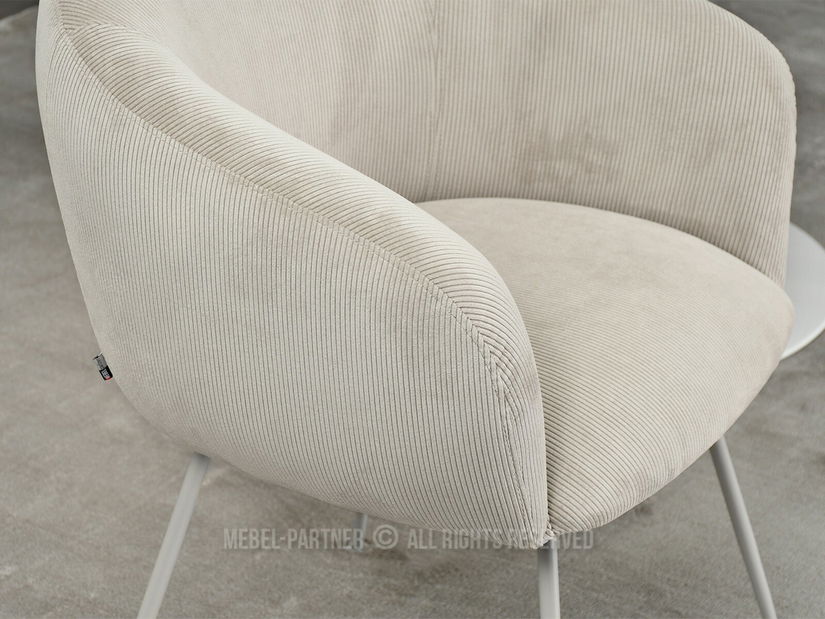 Stolička Mildo (béžová + sivá)