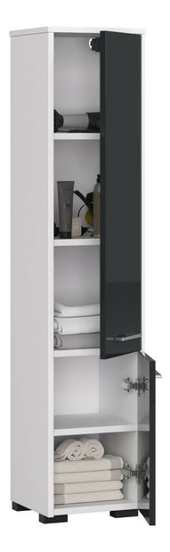 Dulap de baie Farid TYP4 (grafit lucios )