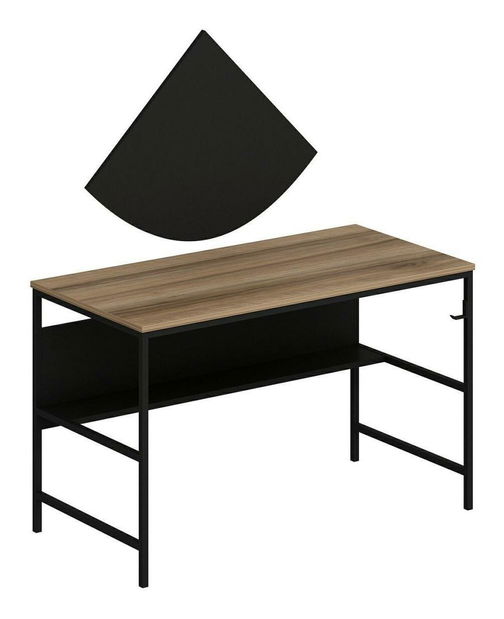 PC asztal Grana 1 (arany + fekete)