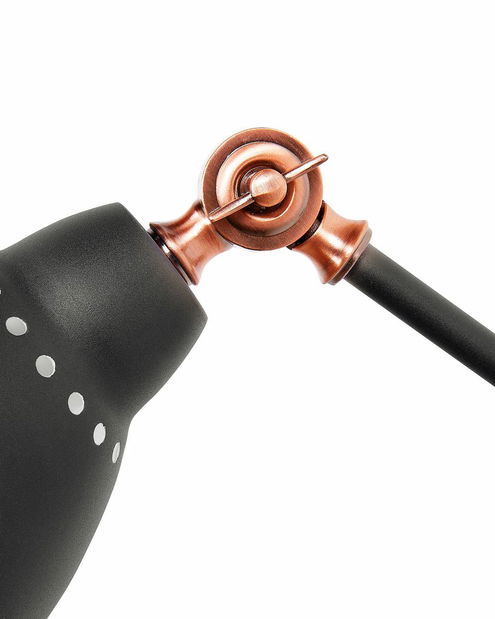 Set 2 ks. nástenných lámp MISSOURI (kov) (čierna)