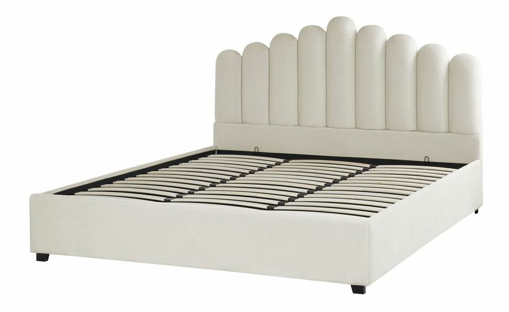 Franciaágy 180 cm Victoire (fehér) (ágyráccsal)