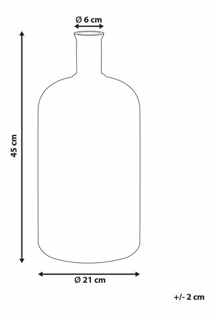 Váza Korza (zelená)