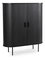 Szekrény Trisha 100 (fekete) 